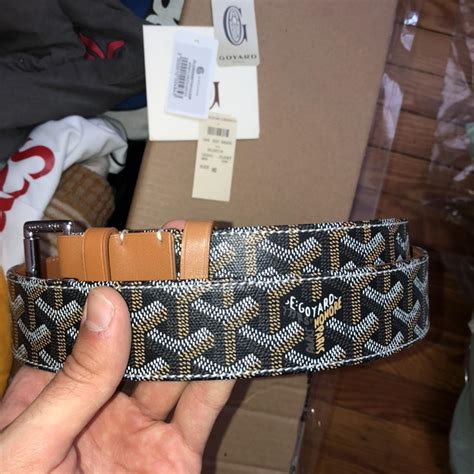 used goyard belt|goyard belt bag.